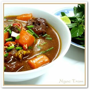 Bo Kho（牛肉の煮込み）